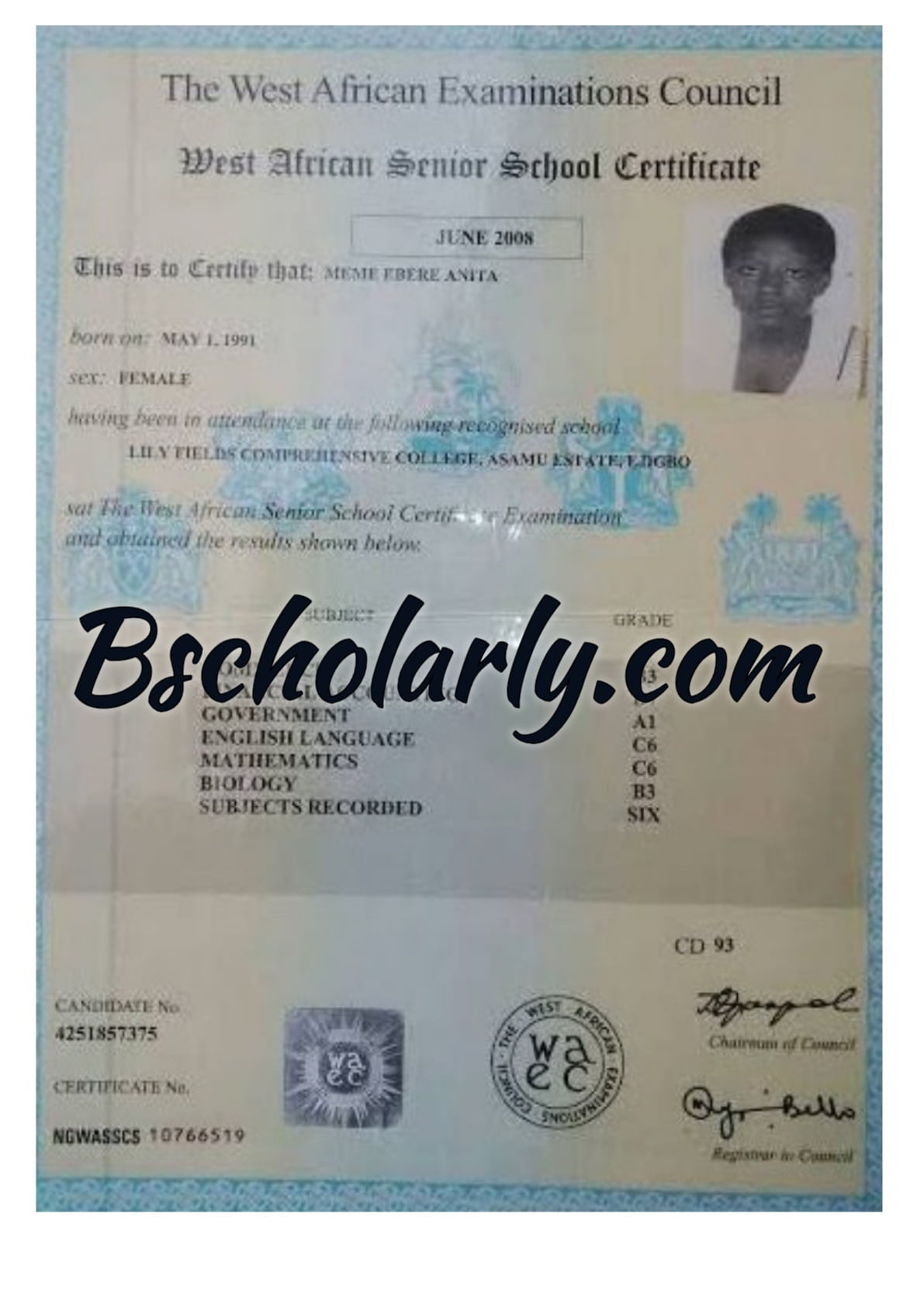 How To Get Original GCE Certificate: Collection Of WAEC GCE Certificate Requirements