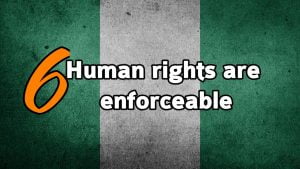 Characteristics of fundamental human rights