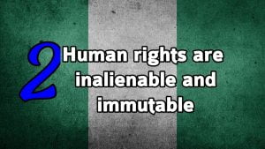 features of human right