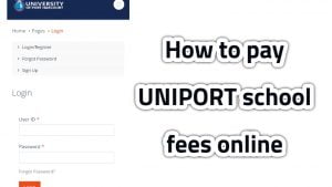 How much is UNIPORT school fees for all courses