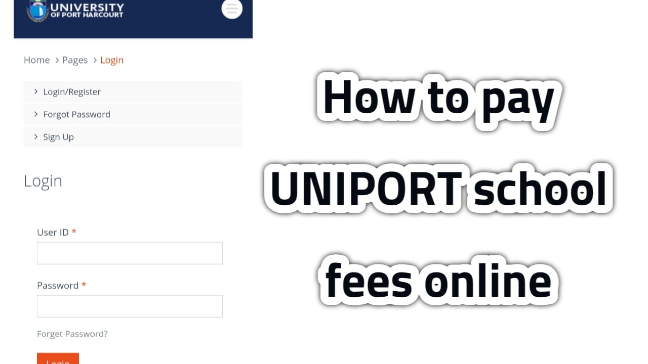UNIPORT School Fees for 2021/2022 Session (Old and new Students)