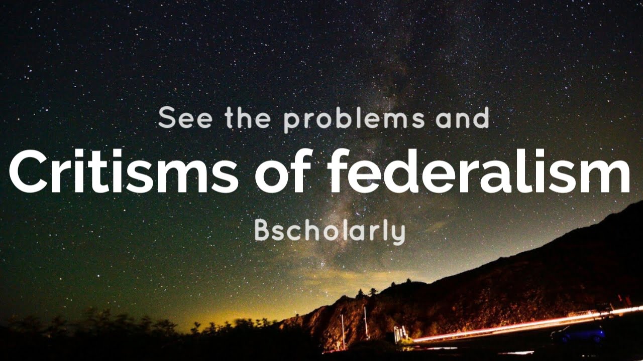 Problems of Federalism: 5 Problems of Federal System of Government