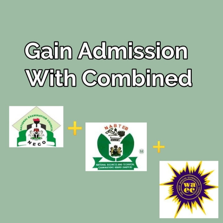 Can i combine WAEC and NECO result for admission into university, polytechnic or college of education? Is it possible to combine WAEC and NECO result. 