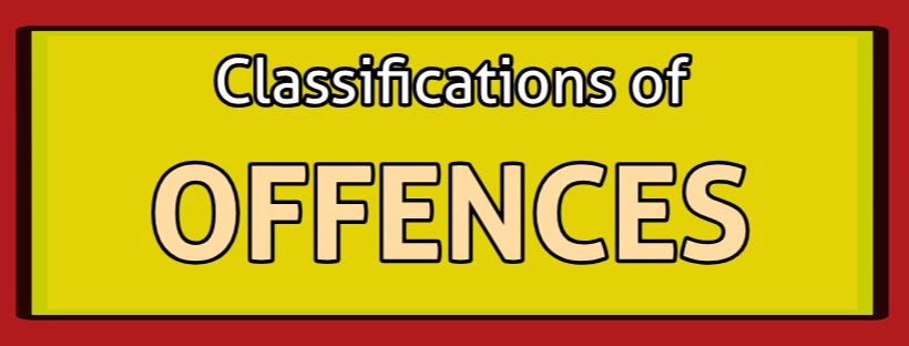 classifications of offences