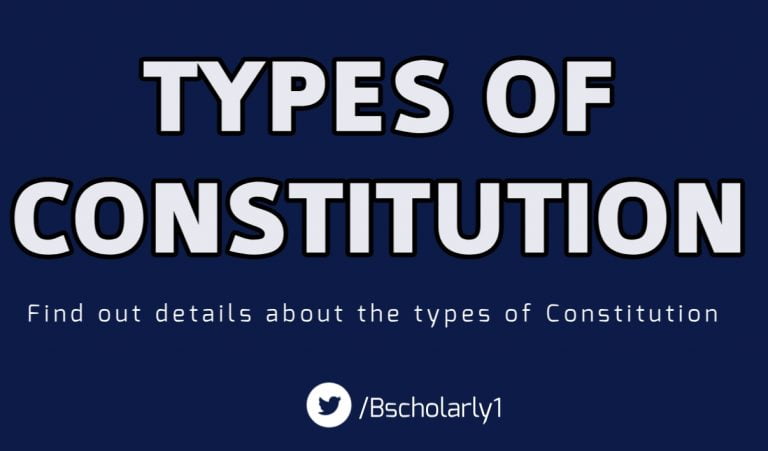 Difference Between Constitution And Constitutionalism - Bscholarly