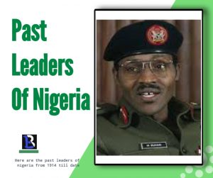 past leaders of nigeria from 1960 till Date