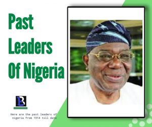 pictures of the past leaders of nigeria