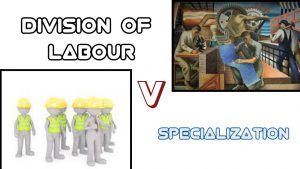 advantages and disadvantages of division of labour