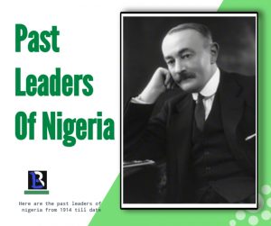 colonial leaders who ruled Nigeria