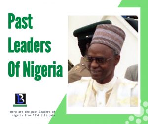 pictures of past Nigerian leaders