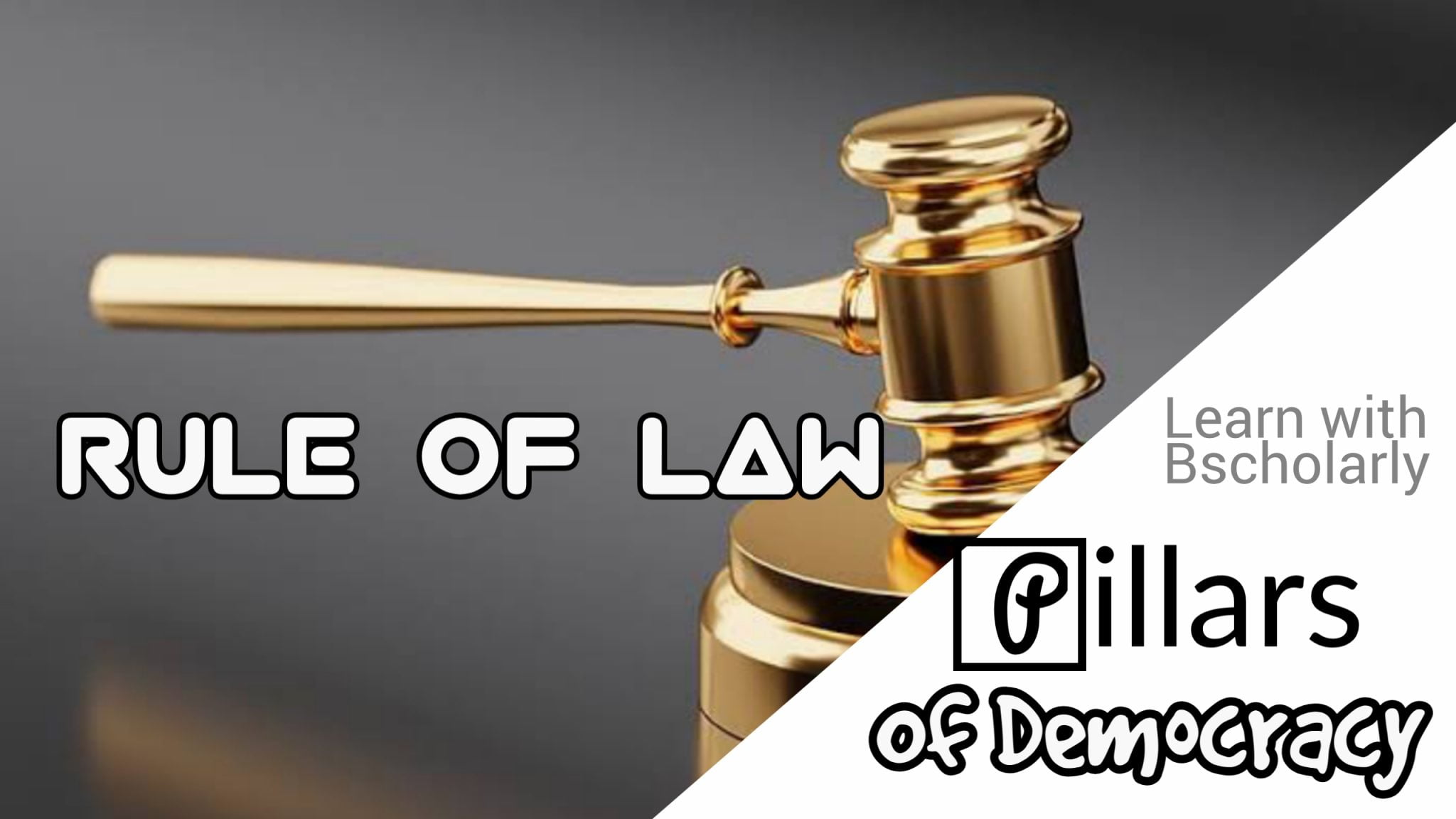 Characteristics of Rule of Law 3 Essential Features of Rule of Law in