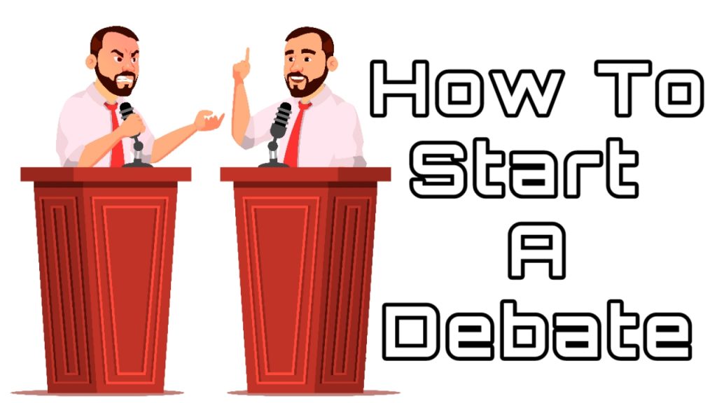 how to introduce yourself in a debate speech
