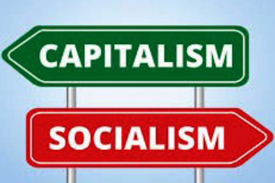 What is the difference between capitalism and socialism?