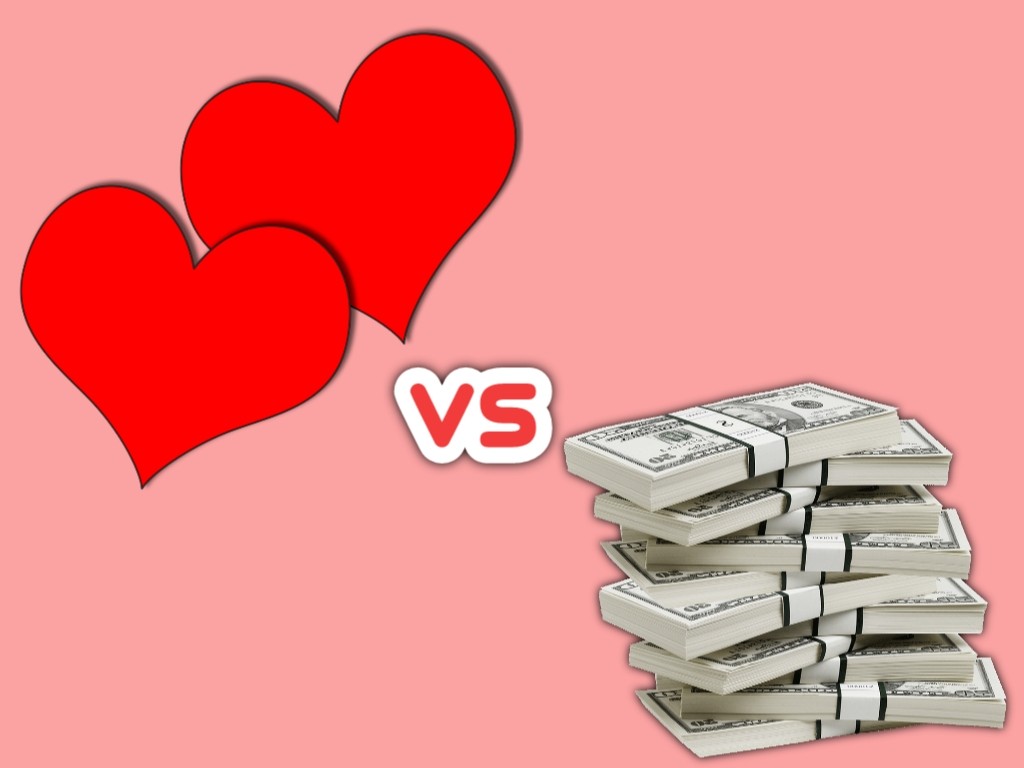 which is better money or love essay