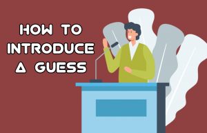 How To Introduce a Guest Speaker