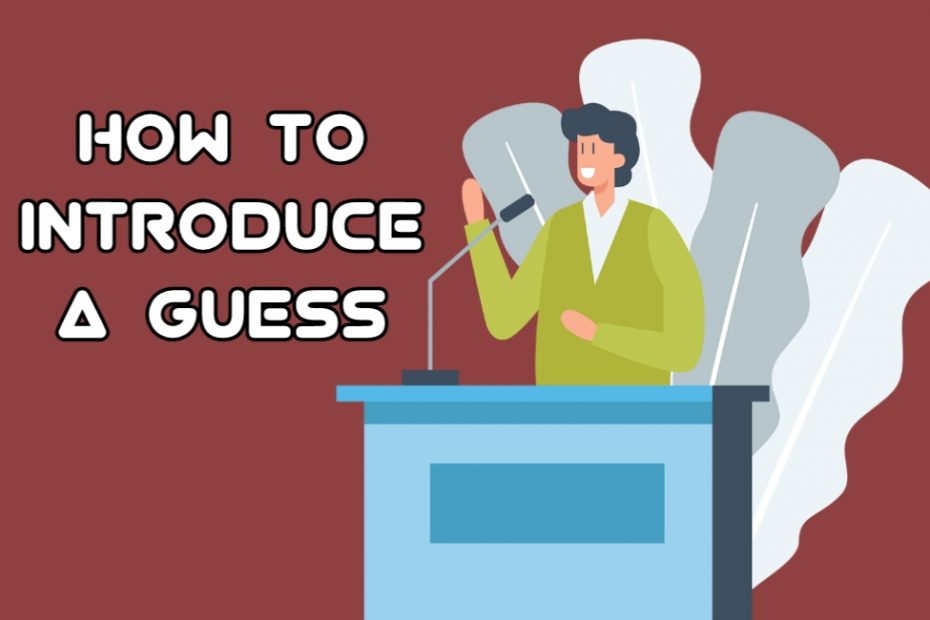 How To Introduce a Guest Speaker
