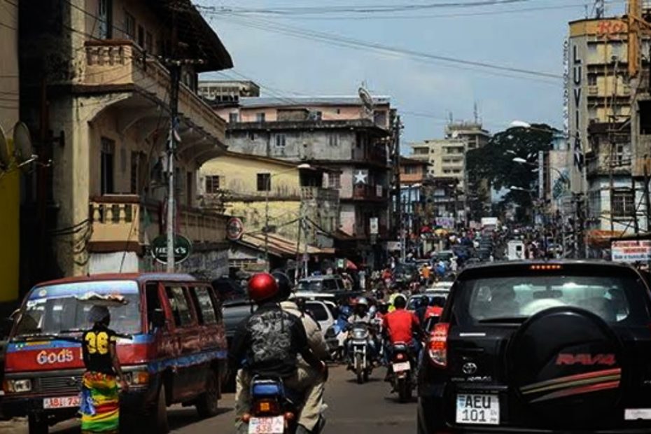 Lagos' population density