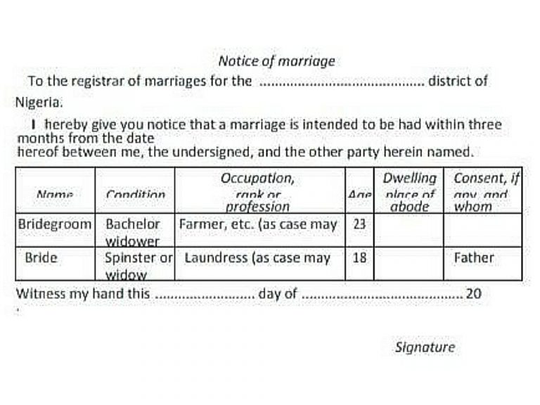 how-to-do-court-marriage-in-nigeria-procedures-requirements