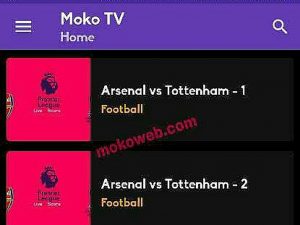 Live Football TV app