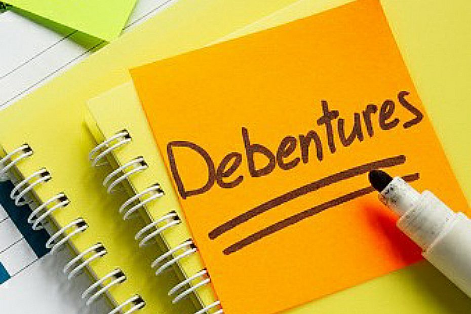 What is the difference between debentures and shares and bonds