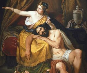 What is the moral lesson in the story of Samson and Delilah? 