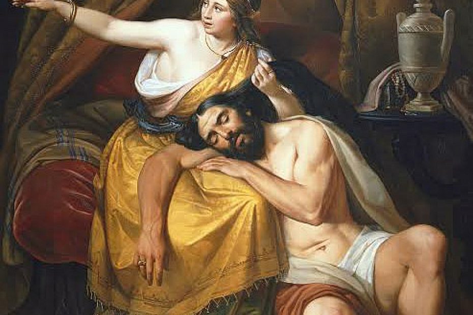 What is the moral lesson in the story of Samson and Delilah?